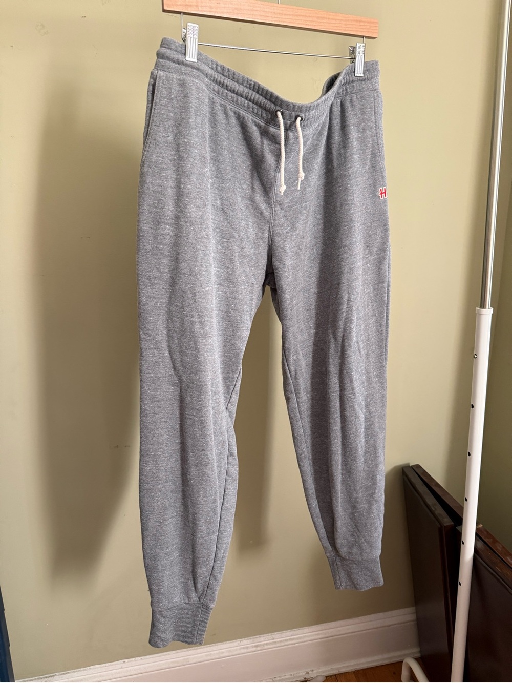 HOMAGE Gray Joggers with Drawstring